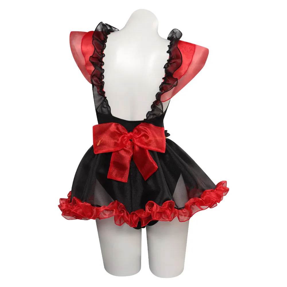 Sailor Moon Chibiusa Original Design Black Swimsuit Outfits Cosplay Costume Halloween Carnival Suit