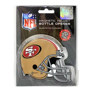 San Francisco 49ers NFL Helmet Bottle Opener