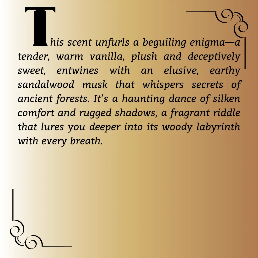 Sandalwood Vanilla (Back by Popular Demand)
