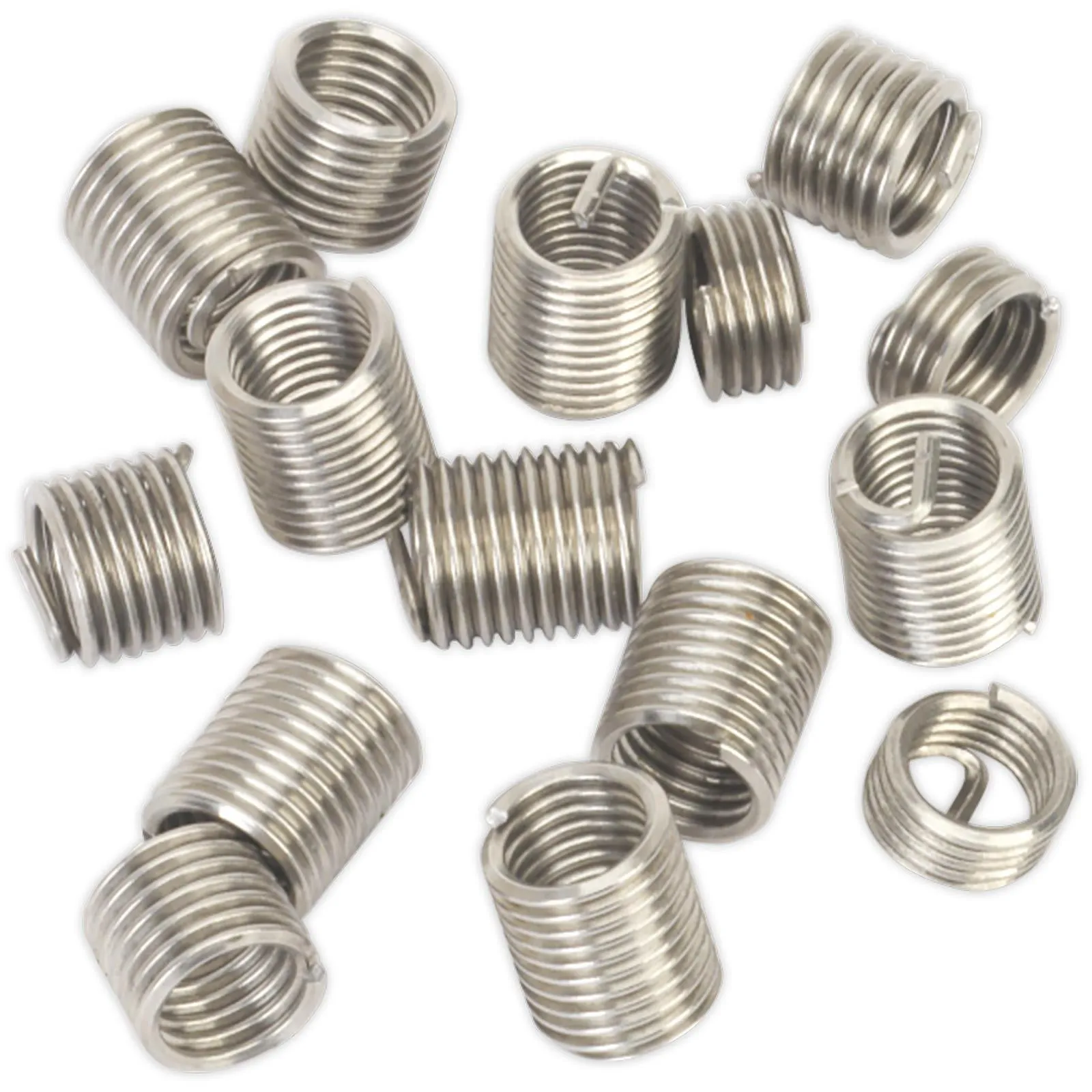 Sealey Thread Insert M12 x 1.75mm for TRM12 Threaded Inserts Helicoil 8 Pack