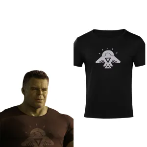 She-Hulk: Attorney at Law The Hulk Bruce Banner Cosplay Costume Short Sleeve T-shirt Halloween Carnival Suit