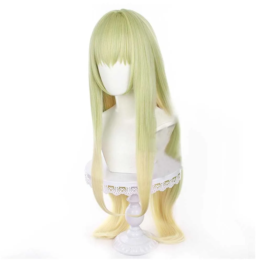 Shiro Seijo to Kuro Bokushi Saint Cecilia and Pastor Lawrence Cecilia Cosplay  Wig Carnival Halloween Props