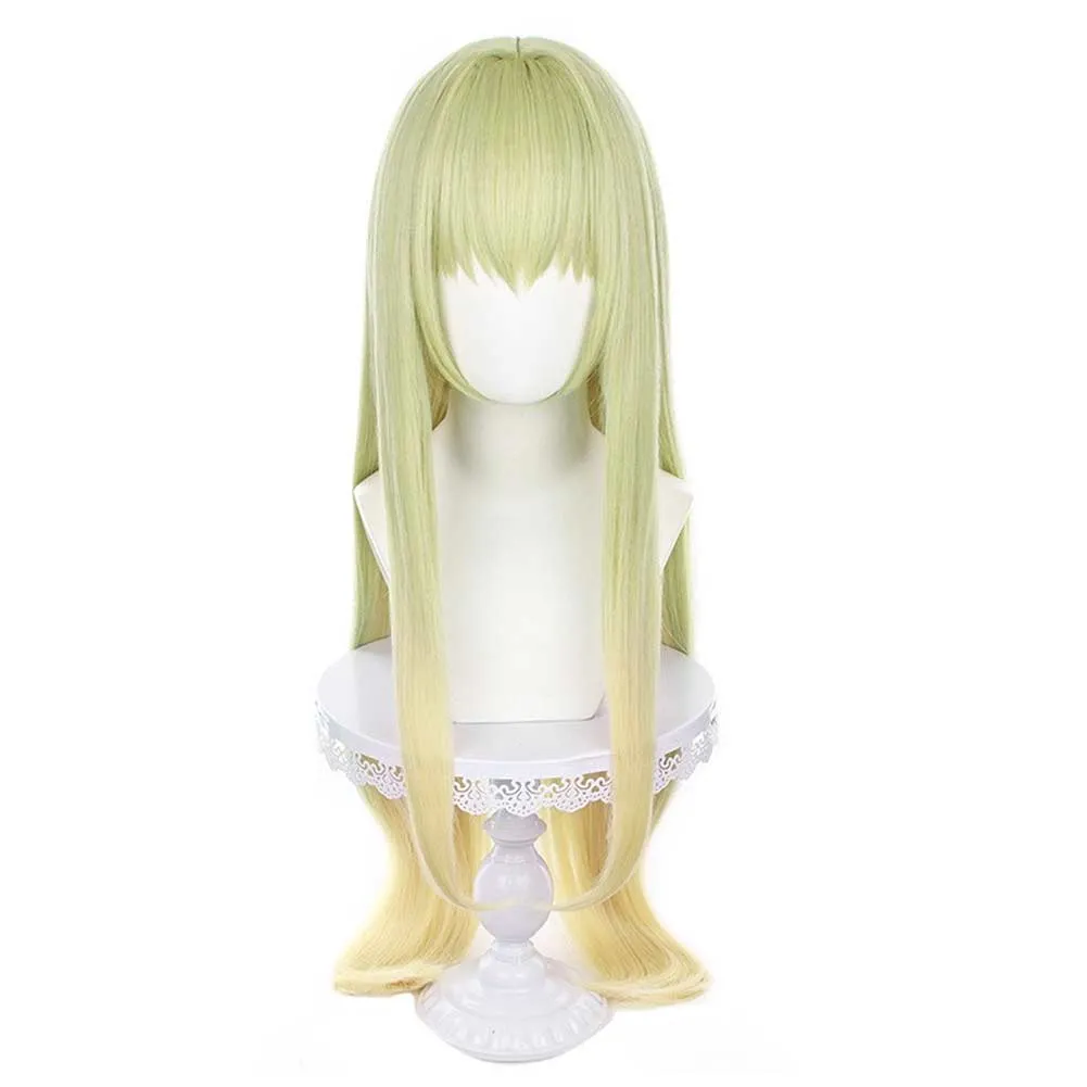 Shiro Seijo to Kuro Bokushi Saint Cecilia and Pastor Lawrence Cecilia Cosplay  Wig Carnival Halloween Props