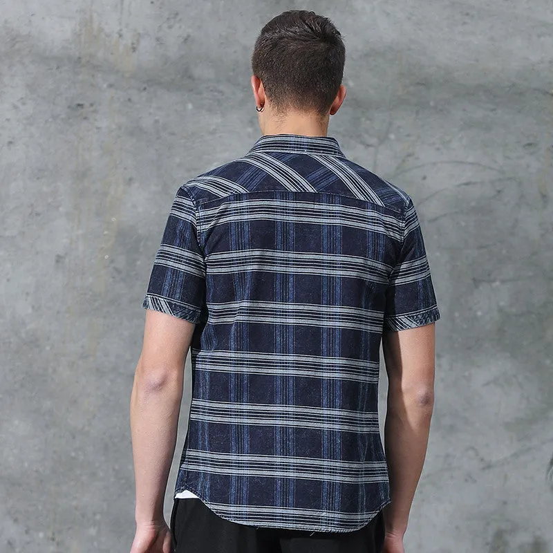 Short Sleeve Men's Casual Shirt