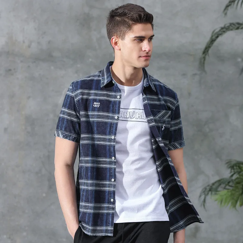 Short Sleeve Men's Casual Shirt
