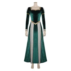 Shrek 2 Fiona Cosplay Costume Dress Outfits Halloween Carnival Party Suit