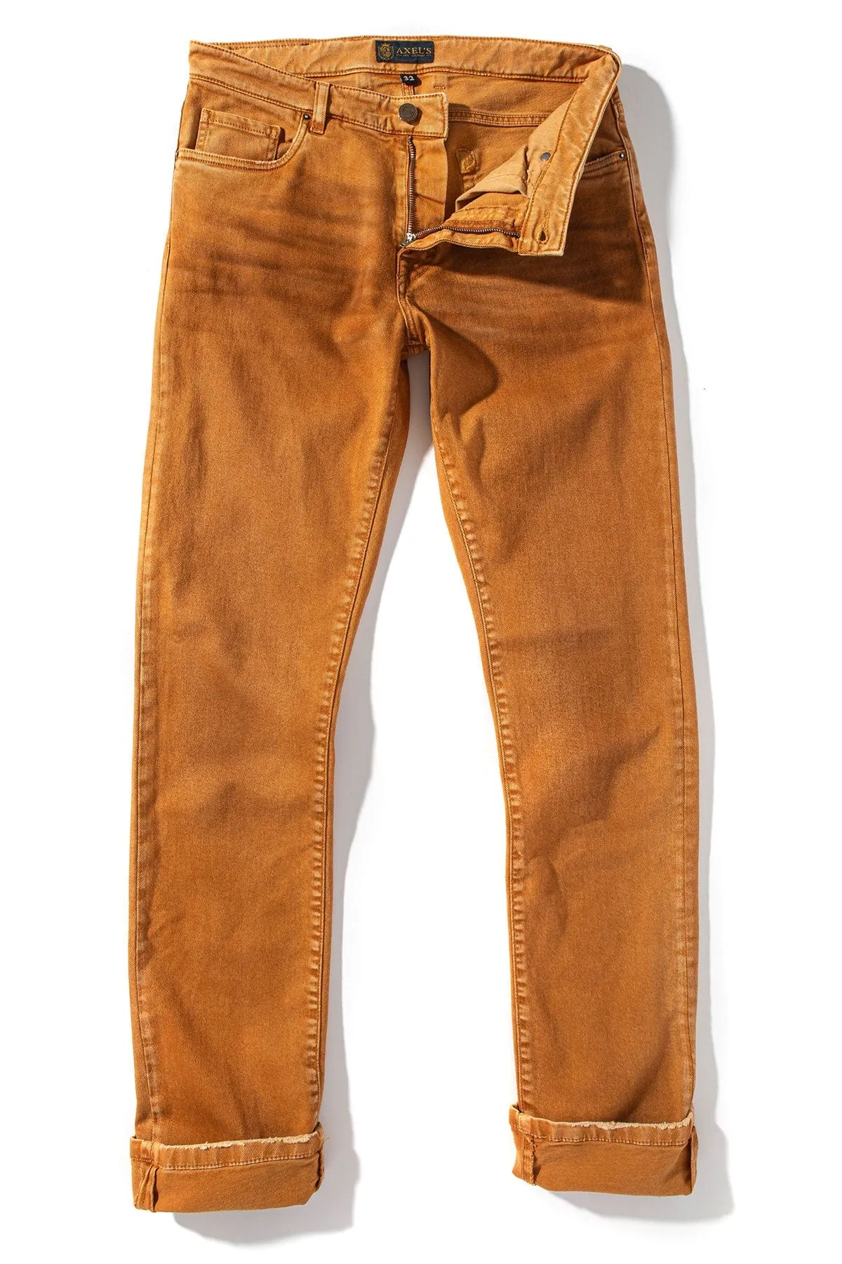Silverton Worn-In Slim Denim In Papaya
