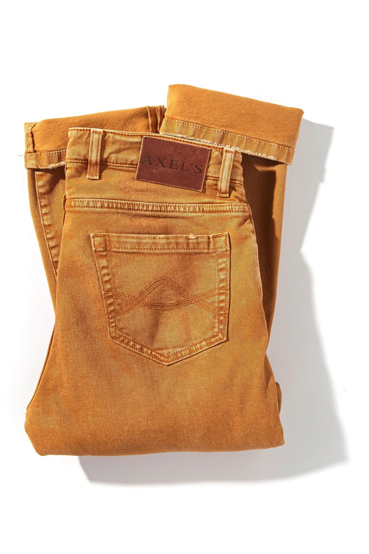Silverton Worn-In Slim Denim In Papaya