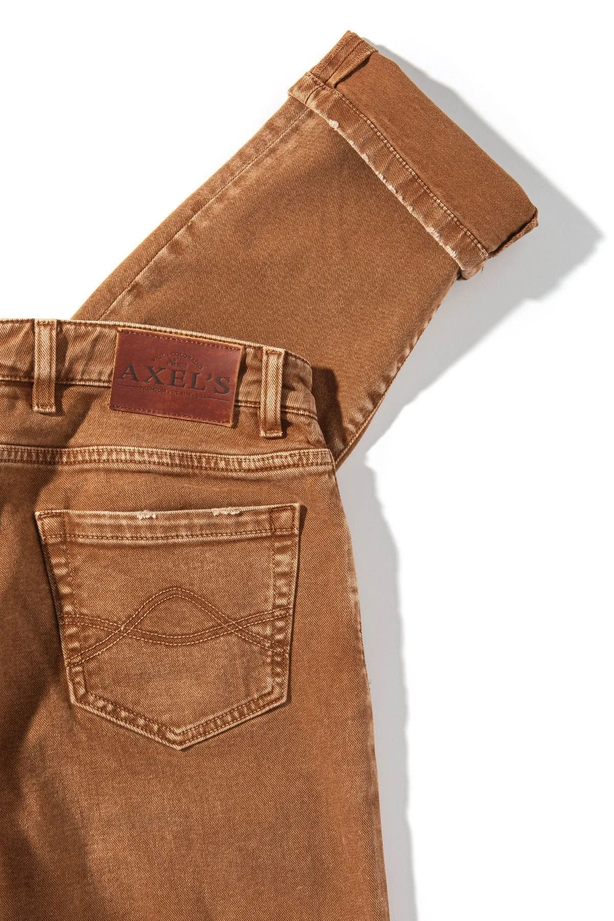 Silverton Worn-In Slim Denim In Ruggine