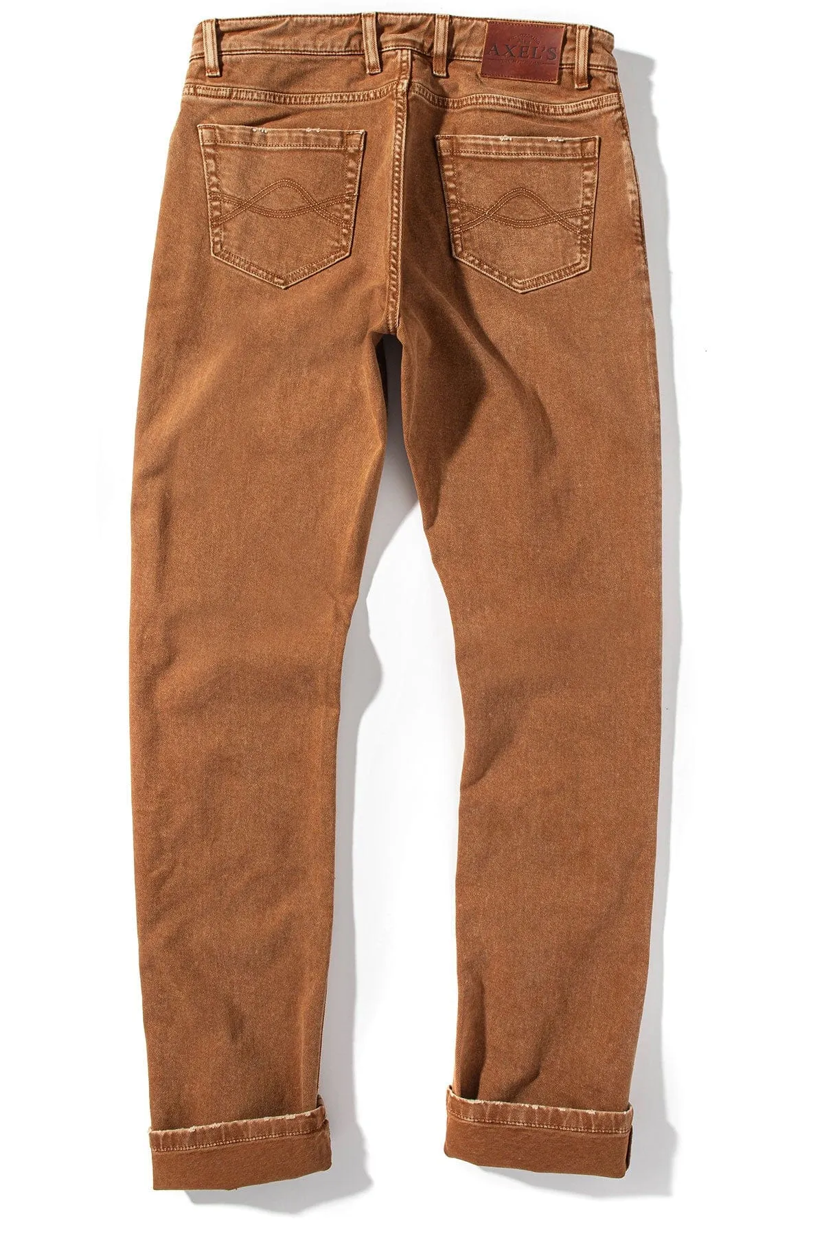 Silverton Worn-In Slim Denim In Ruggine