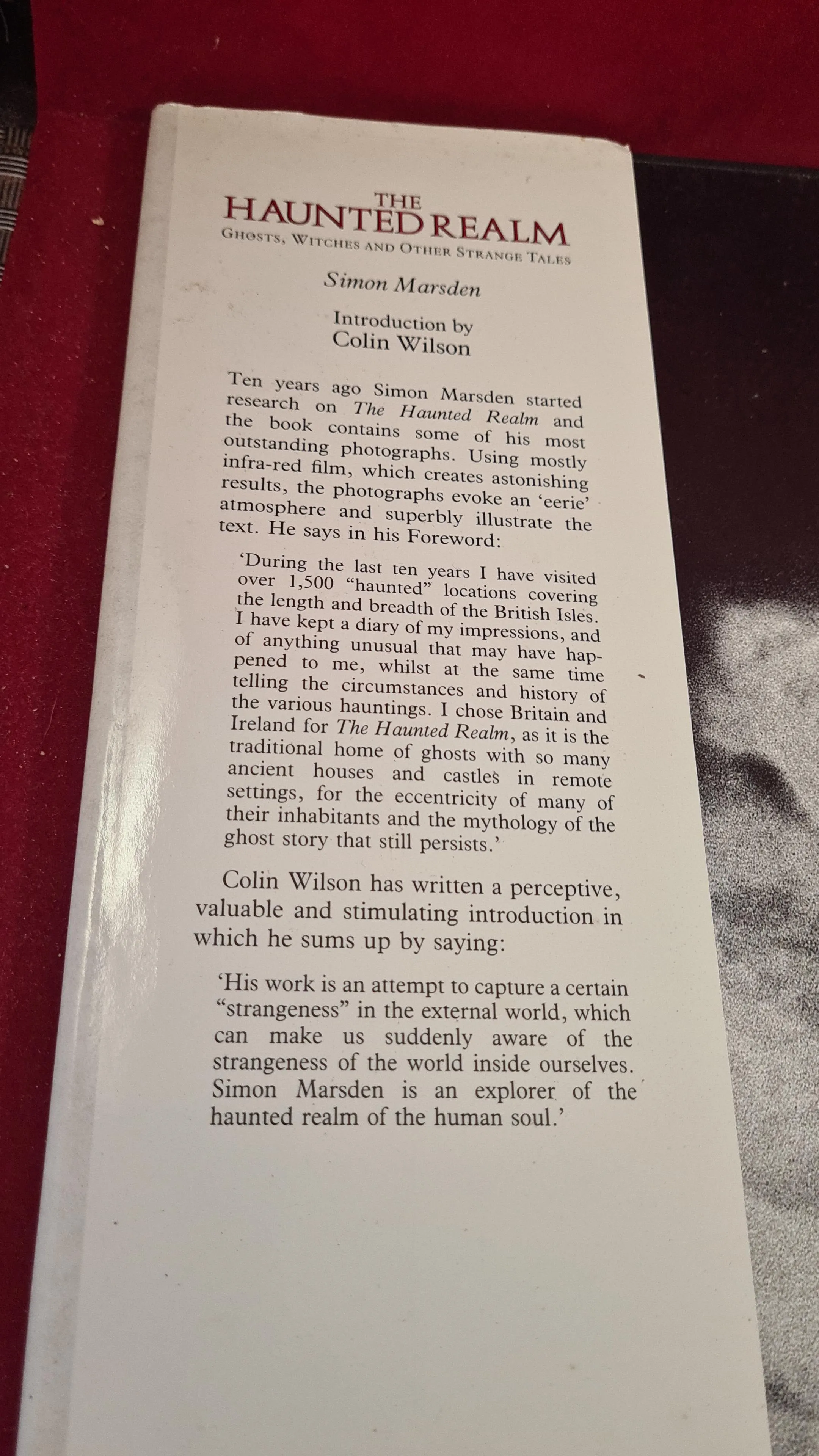 Simon Marsden - The Haunted Realm, Webb & Bower, 1986