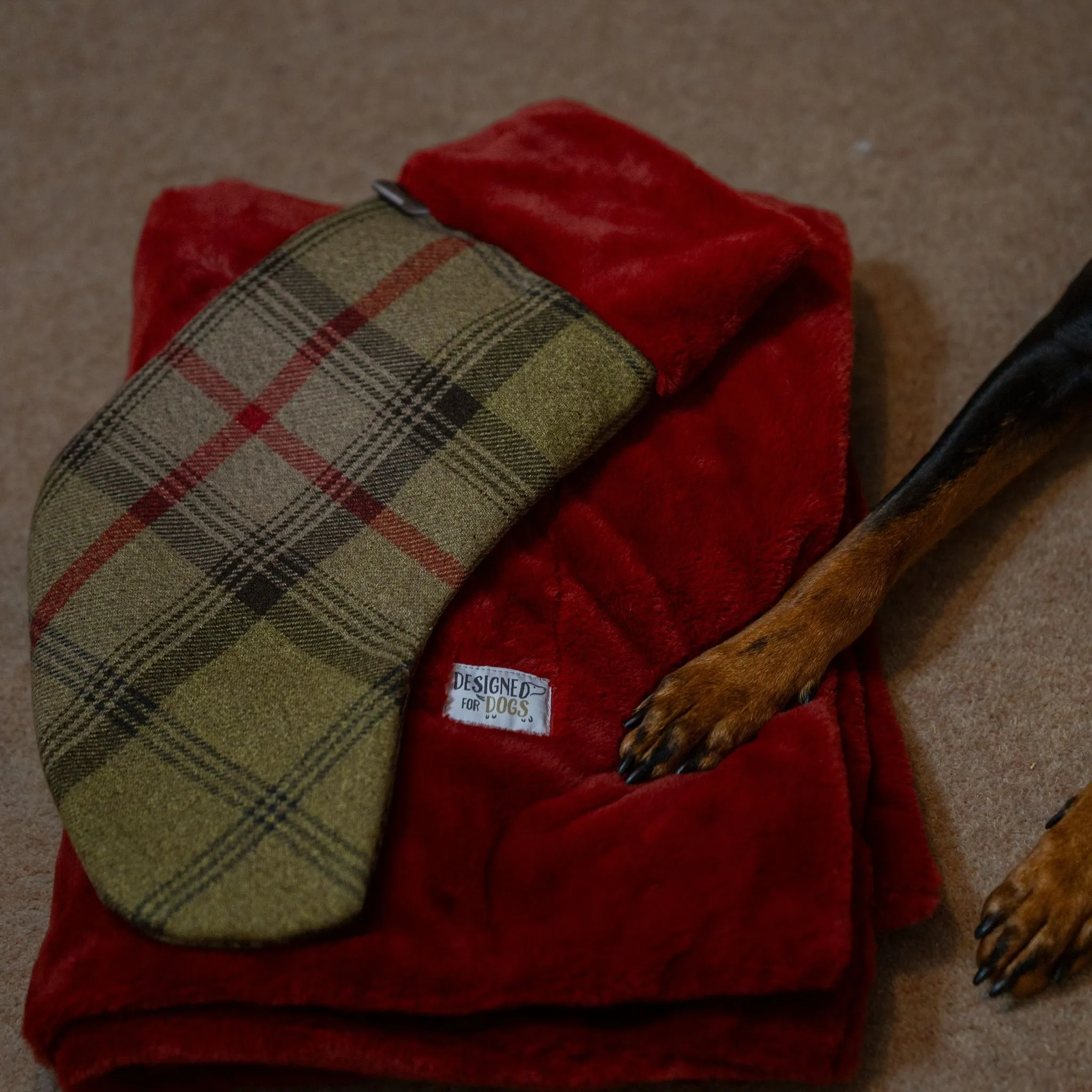 Simply Stylish Tartan Christmas Stockings