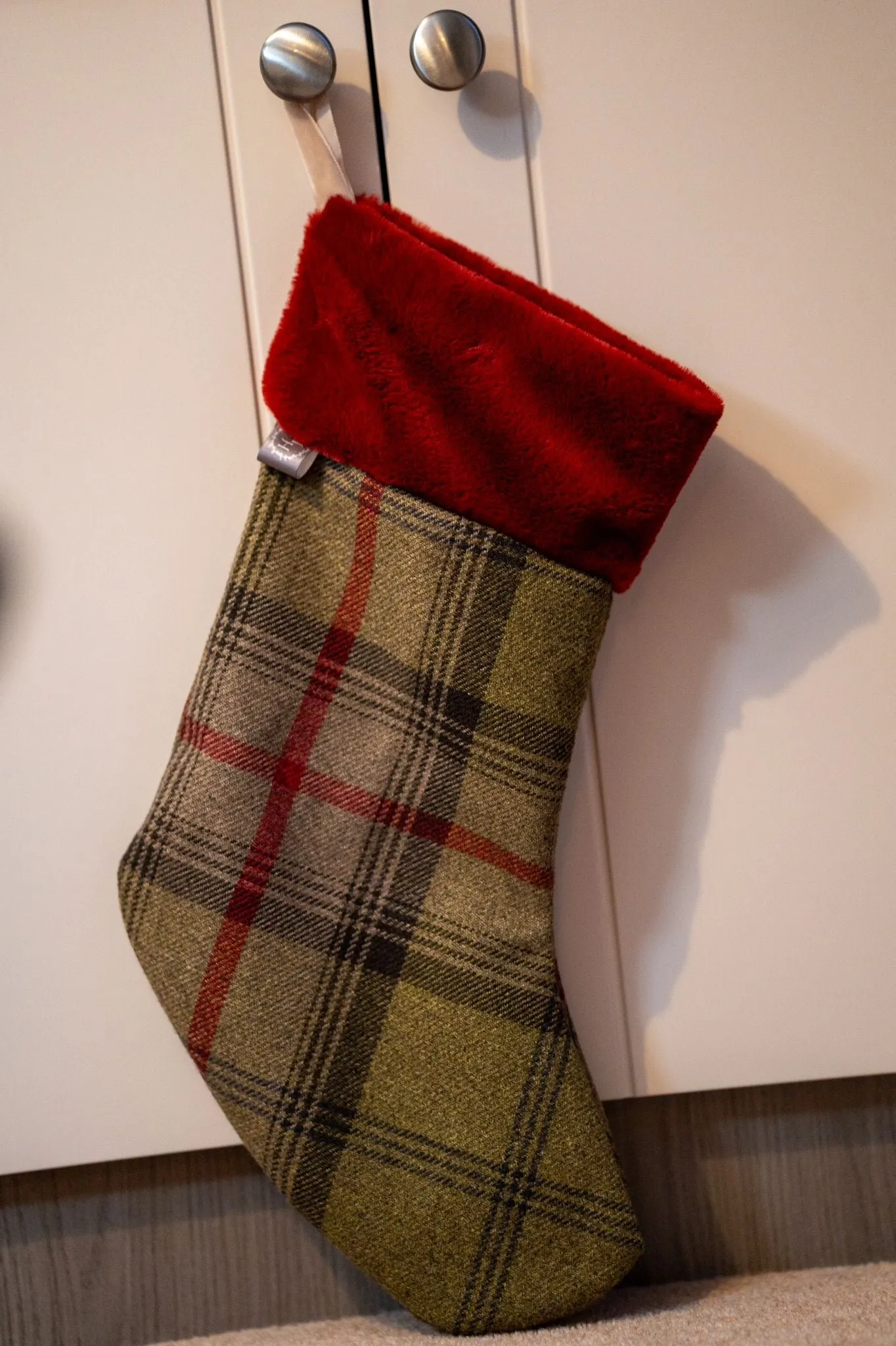 Simply Stylish Tartan Christmas Stockings