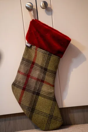 Simply Stylish Tartan Christmas Stockings