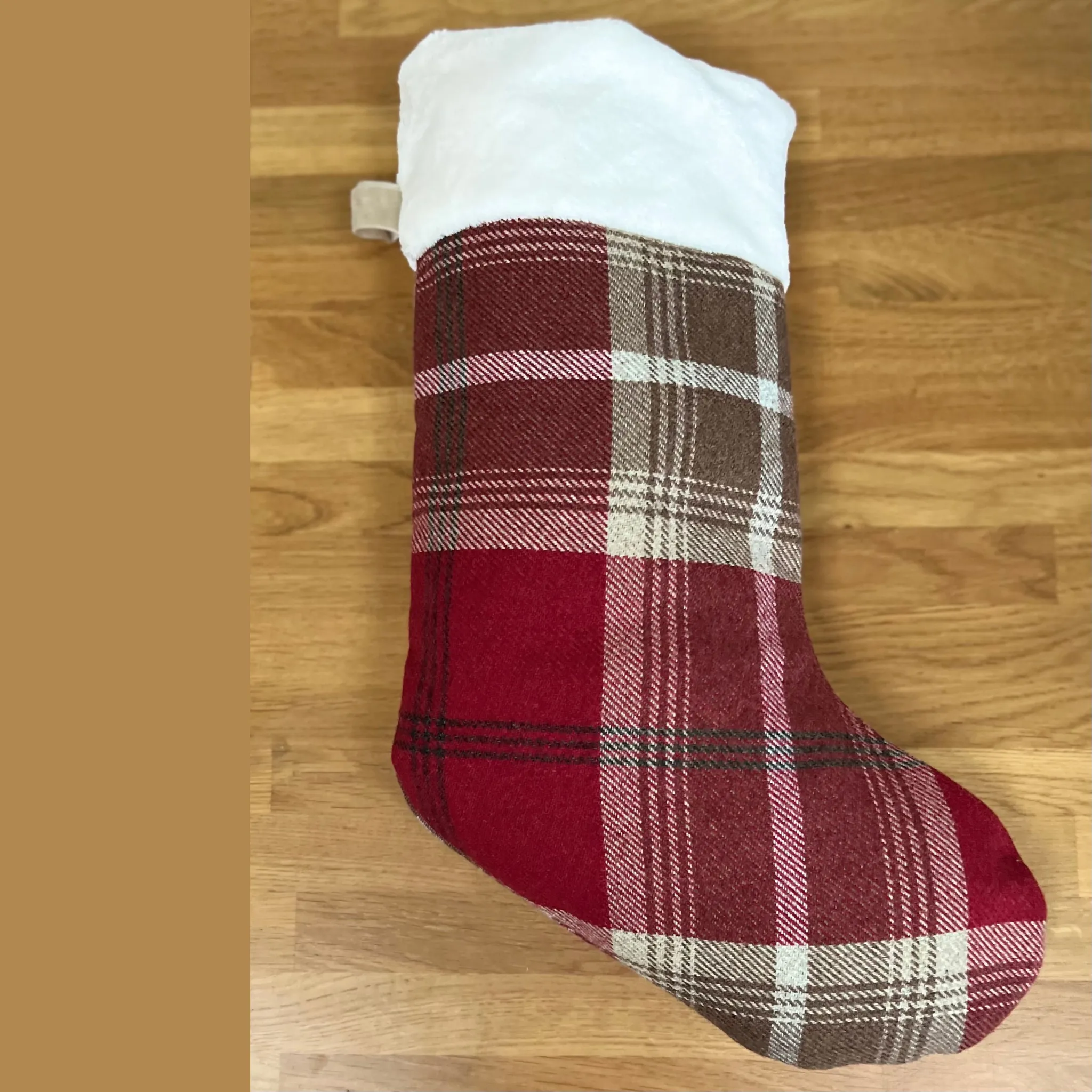 Simply Stylish Tartan Christmas Stockings