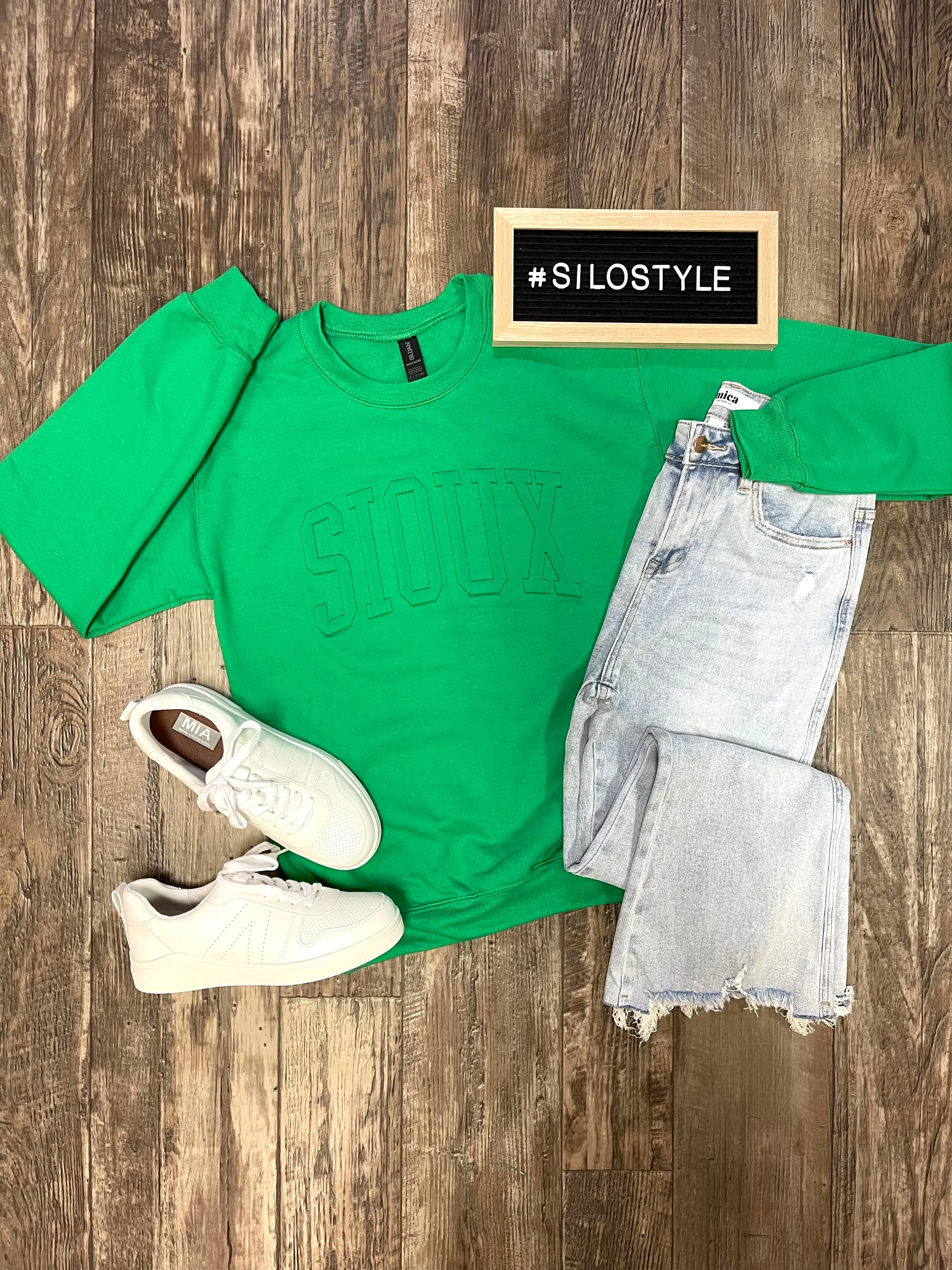 Sioux Embossed Sweatshirt
