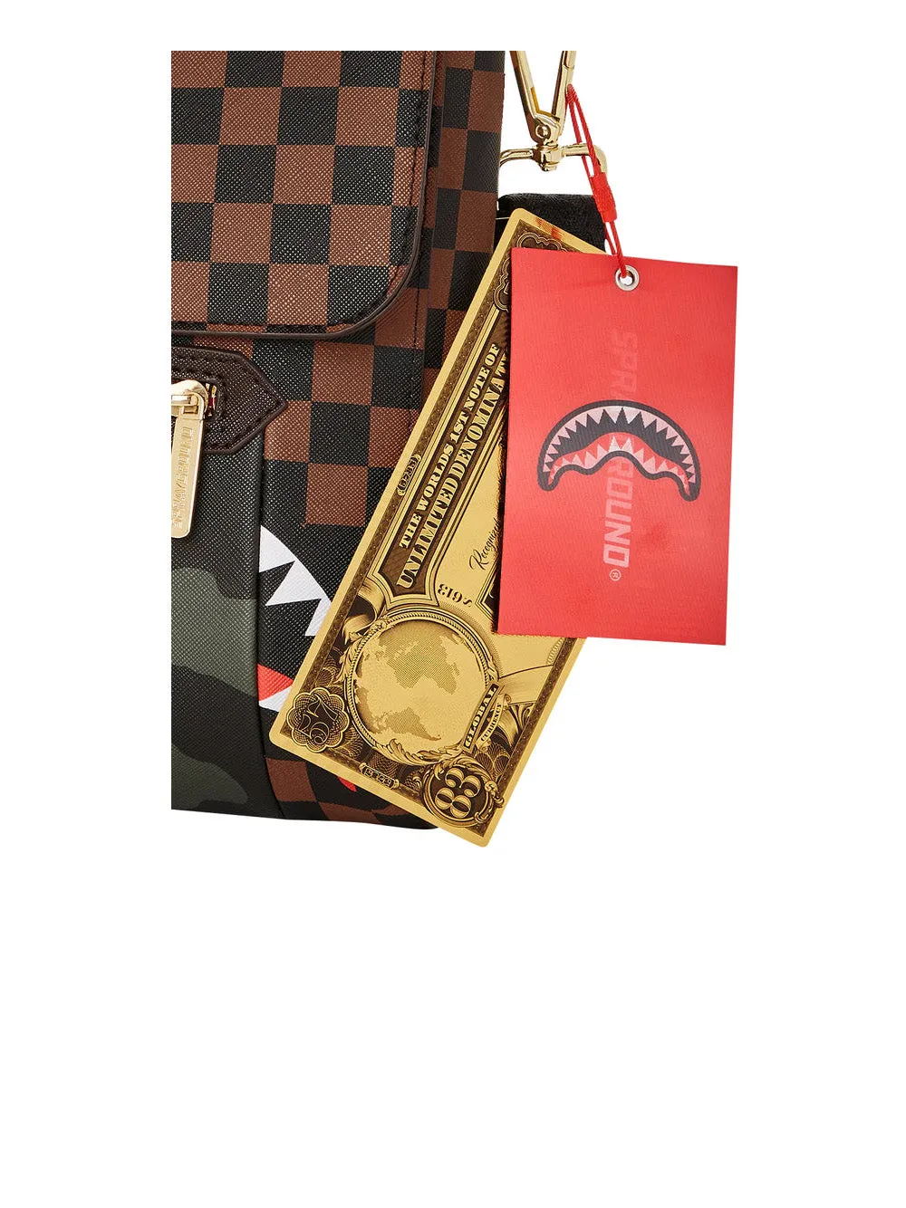 Sip Whit Camo Accent Messenger Sling - Multicolor