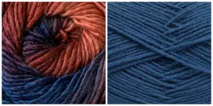 (Sizes 2 X-Large - 3 X-Large) PREORDER KIT Embossed Phoenix Cardigan - BLUE   BERRY
