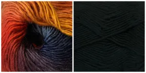 (Sizes Small/Medium or Large - X-Large) PREORDER KIT Embossed Phoenix Cardigan - BLACK   FASCINATION