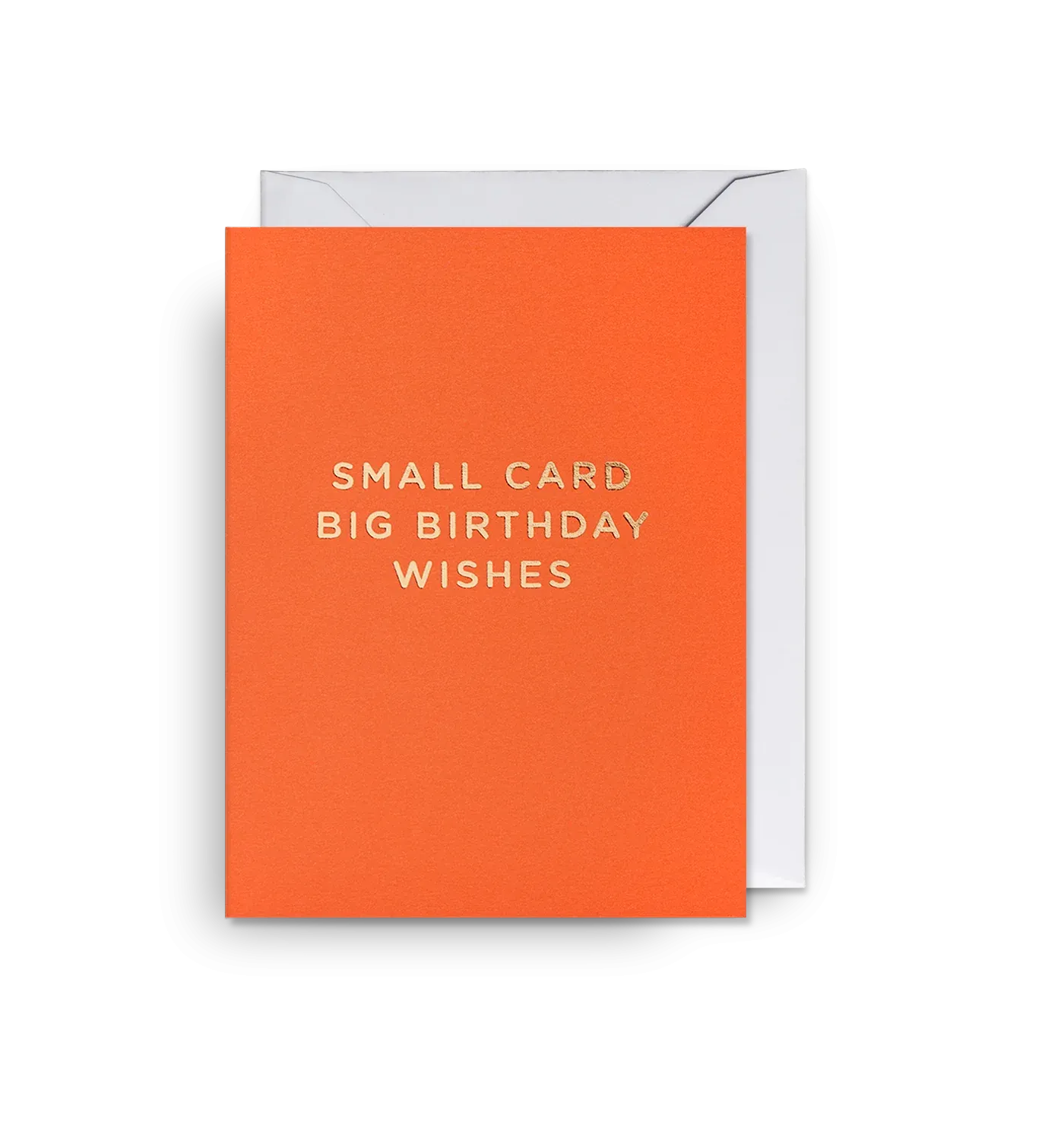 Small Card Big Birthday Wishes