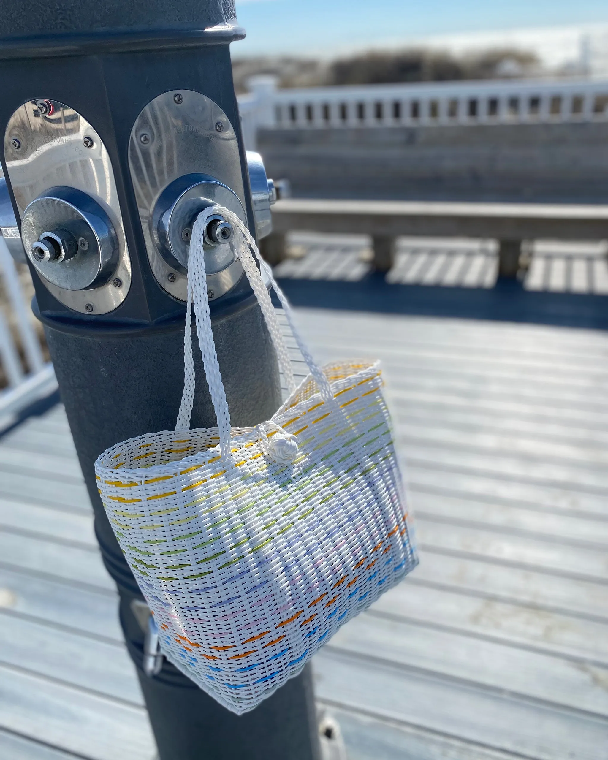 Small, Marshmallow Sprinkles Tote