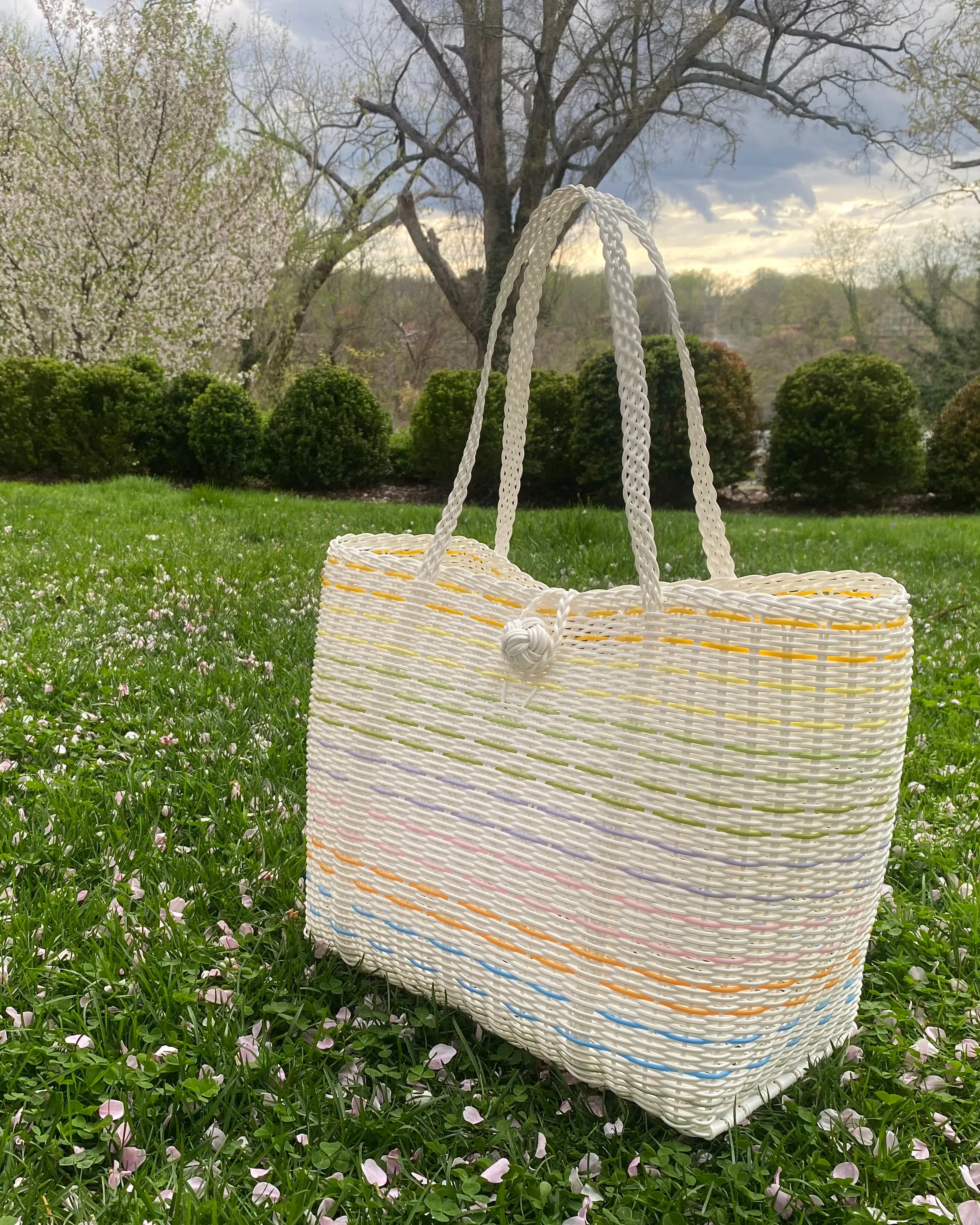 Small, Marshmallow Sprinkles Tote