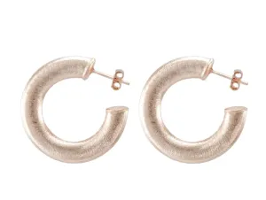 Smaller Irene Hoop | Champagne Gold