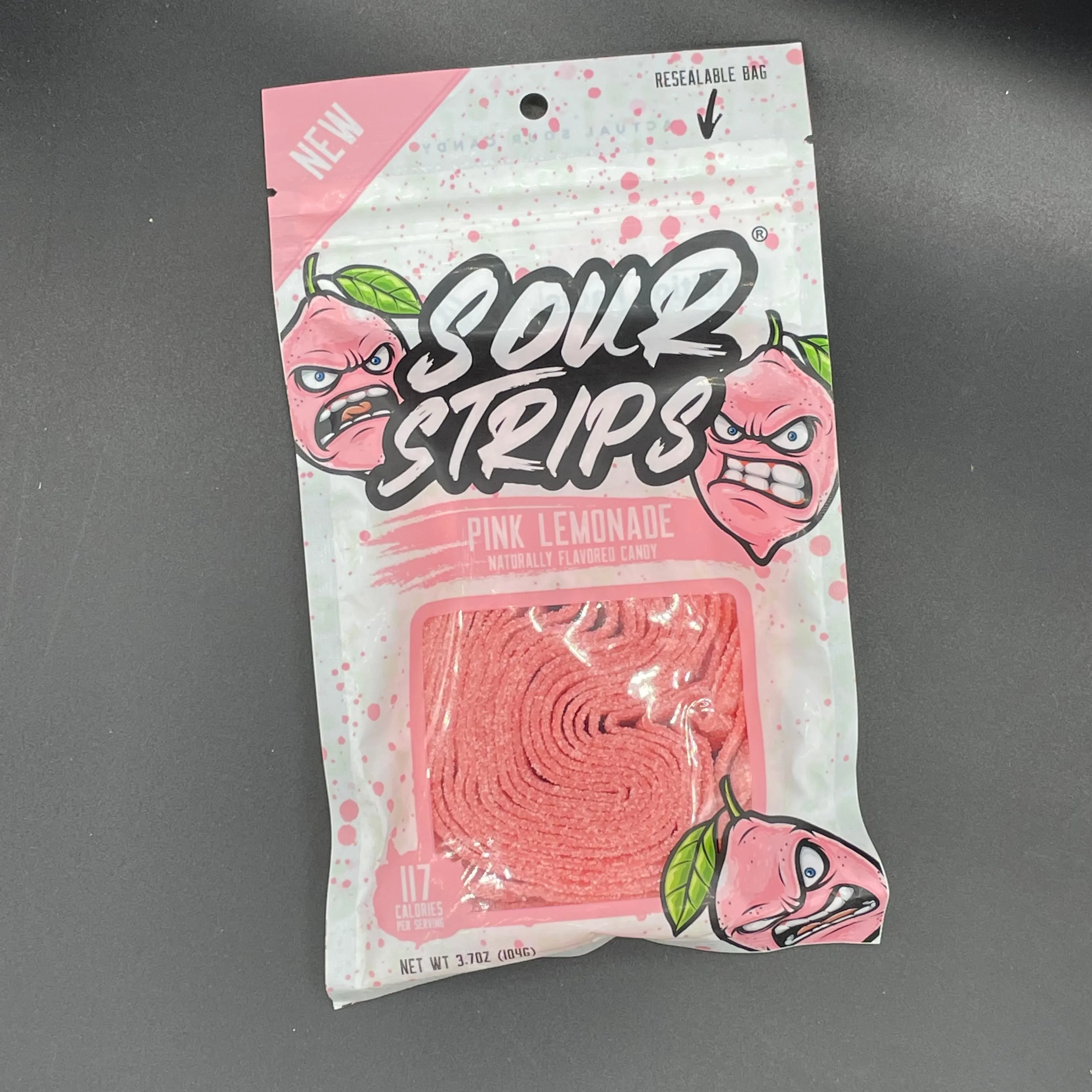 Sour Strips - Pink Lemonade Flavour 96g (USA)