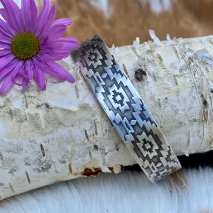 Southwest sterling silver cuff