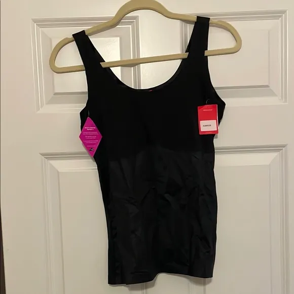 Spanx thinstincts 2.0 Black Sleeveless Top size XL
