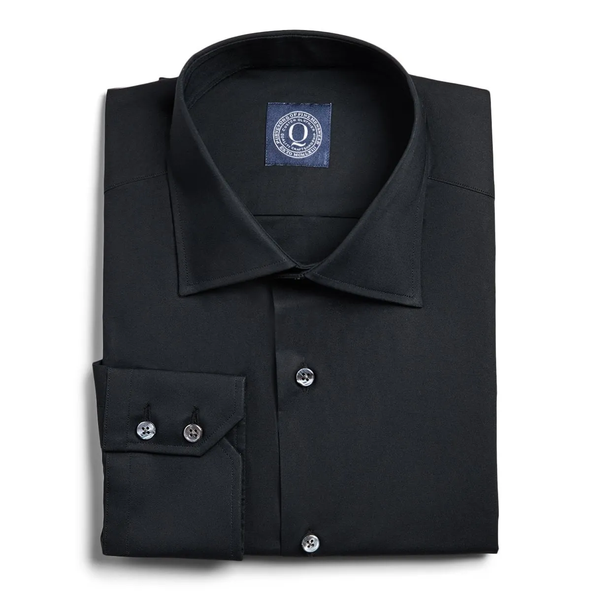 Stretch Broadcloth - Black