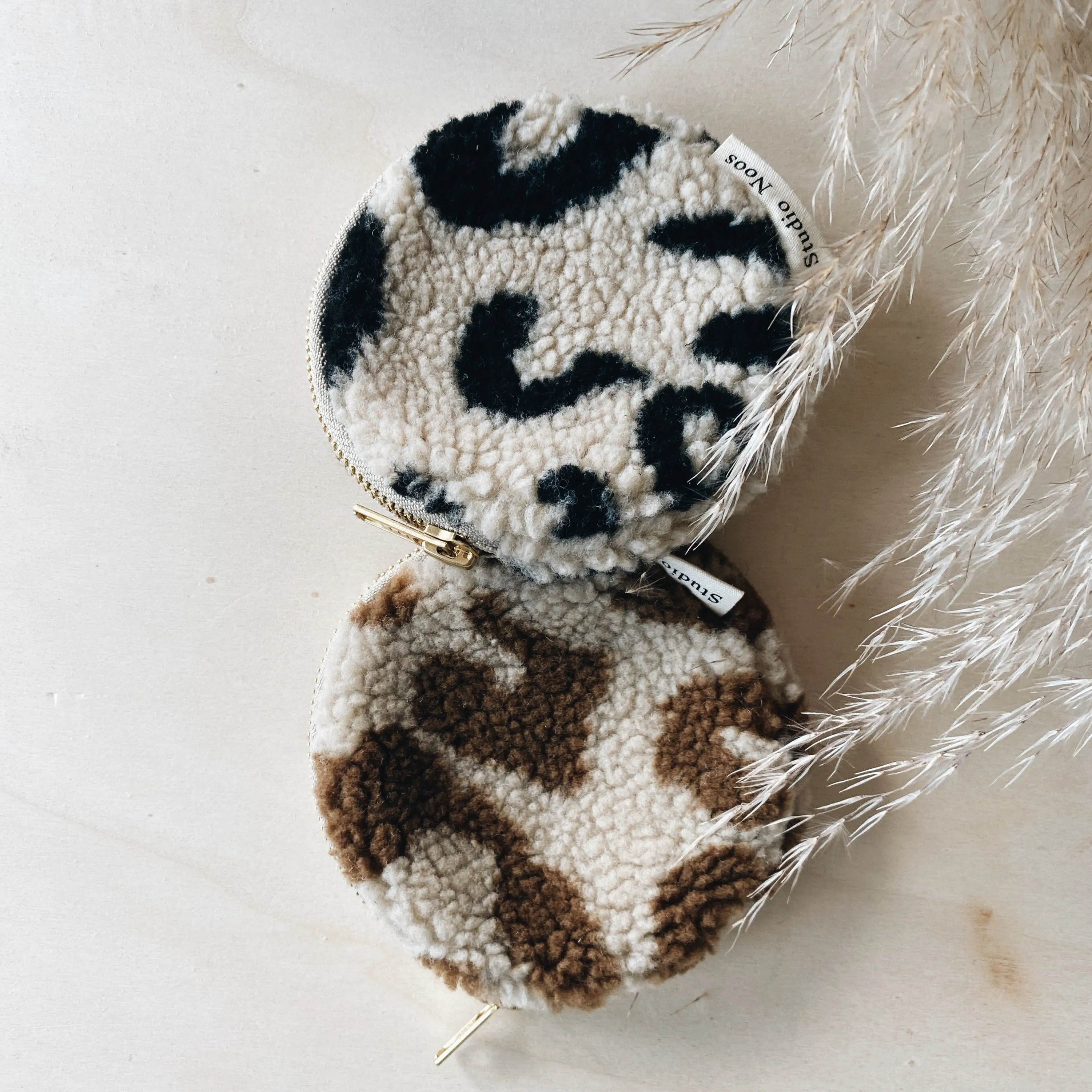 Studio Noos Circular Mama Purse Wallet (Holy Cow Teddy)