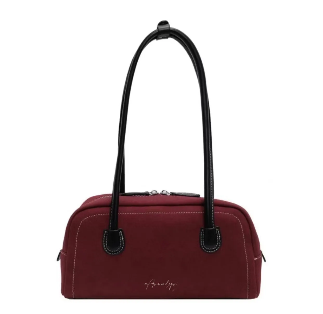 Suede Underarm Bag