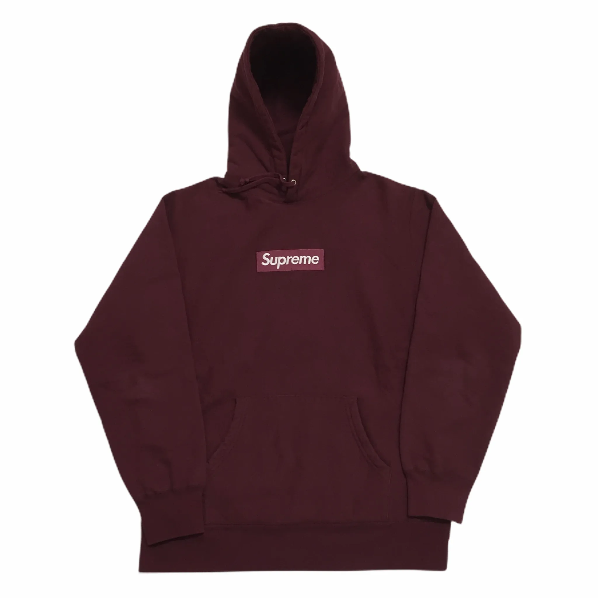 Supreme FW11 "Box Logo" Hoodie Burgundy (Worn)