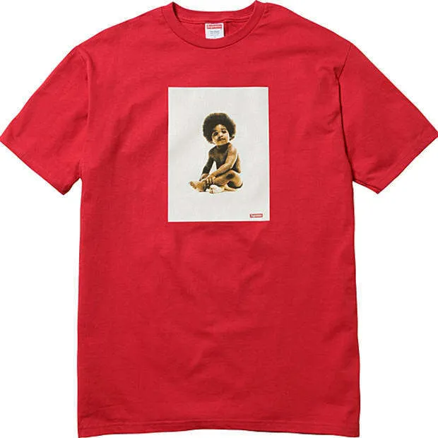 Supreme "Biggie" Tee Red (Worn)