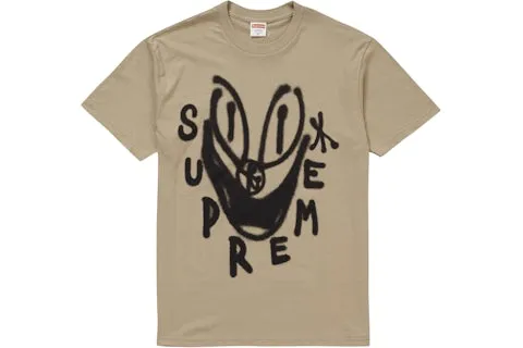 Supreme "Smile" Tee Clay (Worn)