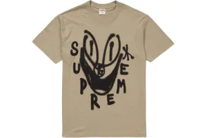 Supreme "Smile" Tee Clay (Worn)