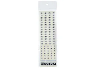 Suzuki Key Stickers for Diatonic Harmonicas HKS-02