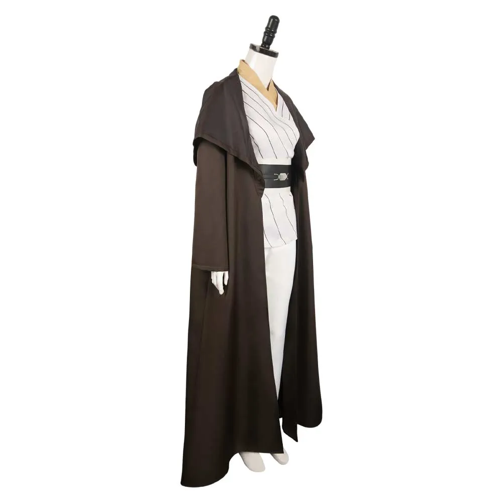 SW Master Indara White Set Female Cosplay Costume Outfits Halloween Carnival Suit