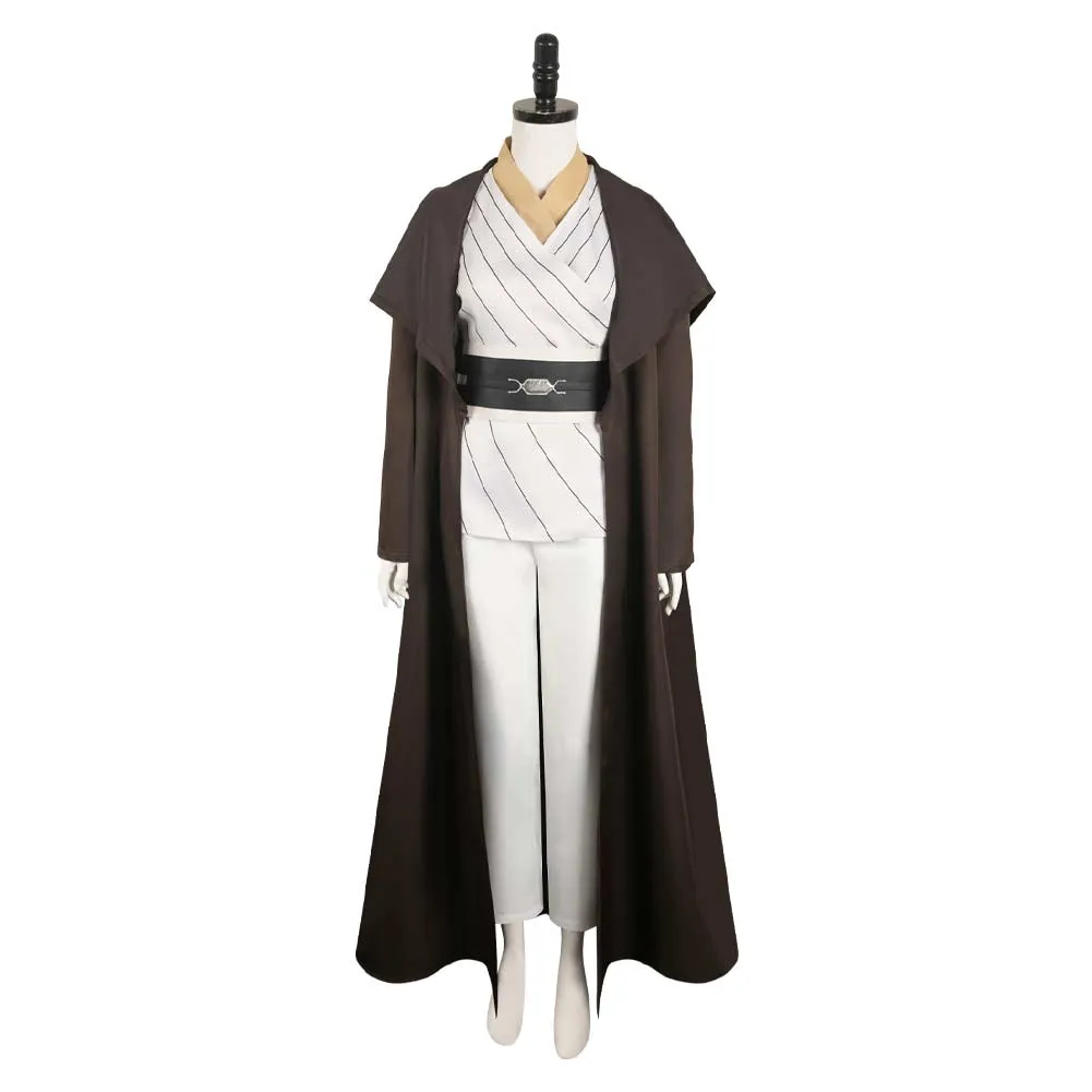 SW Master Indara White Set Female Cosplay Costume Outfits Halloween Carnival Suit