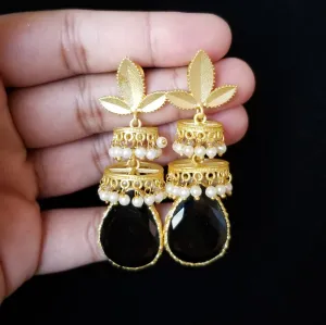 Swathi K Mannem and Dhami Indo Western Trendy Earring With Gold Plating FB11