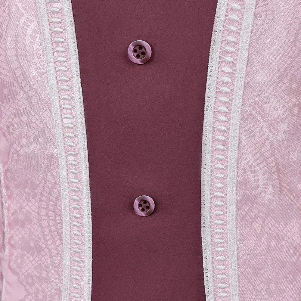 Tekken 8 Lili Pink Dress Cosplay Costume Outfits Halloween Carnival Suit