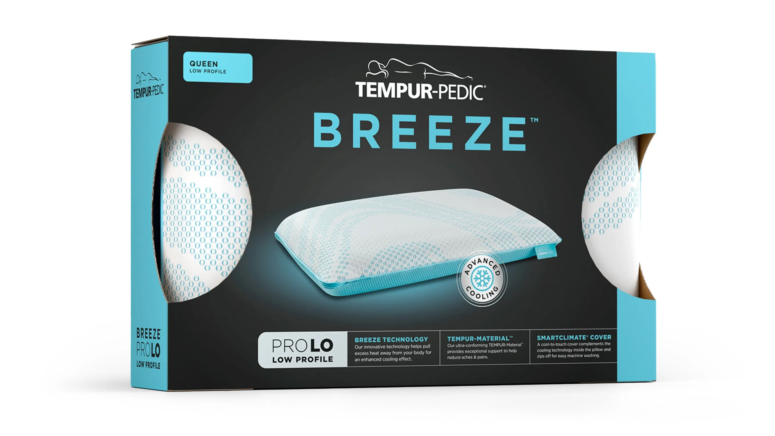 TEMPUR-Breeze ProLo 2.0 Pillow