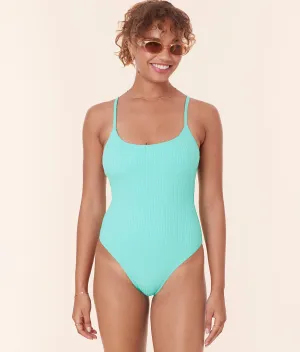 The Amalfi One Piece - Wide Rib - Opal - Classic