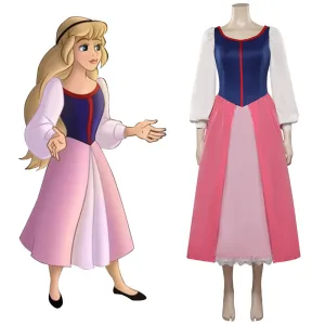 The Black Cauldron Eilonwy Cosplay Costume Dress Outfits Halloween Carnival Suit