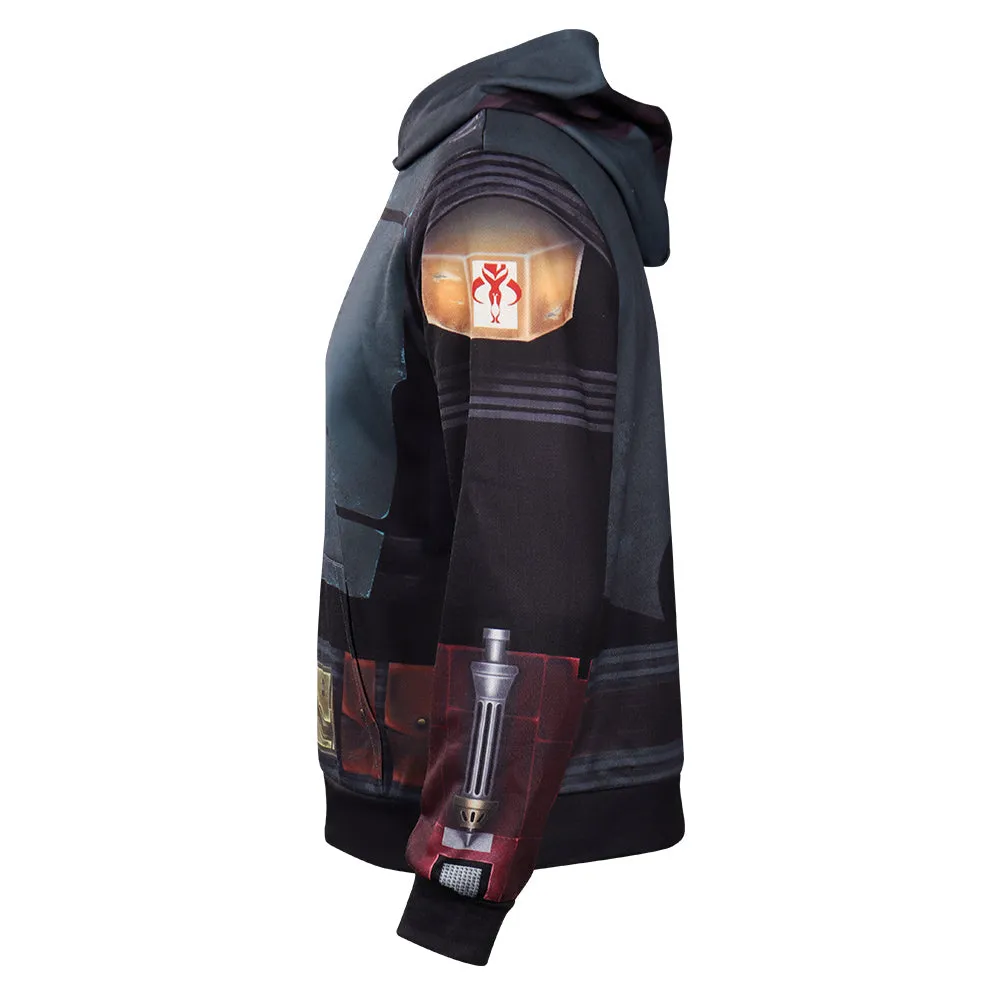 The Book of Boba Fett Cosplay Costume Hoodie Pullover Halloween Carnival Suit