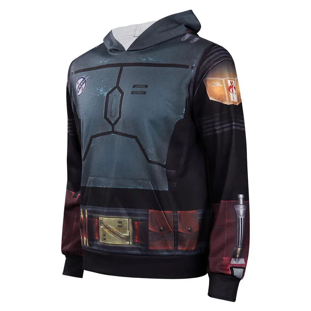 The Book of Boba Fett Cosplay Costume Hoodie Pullover Halloween Carnival Suit