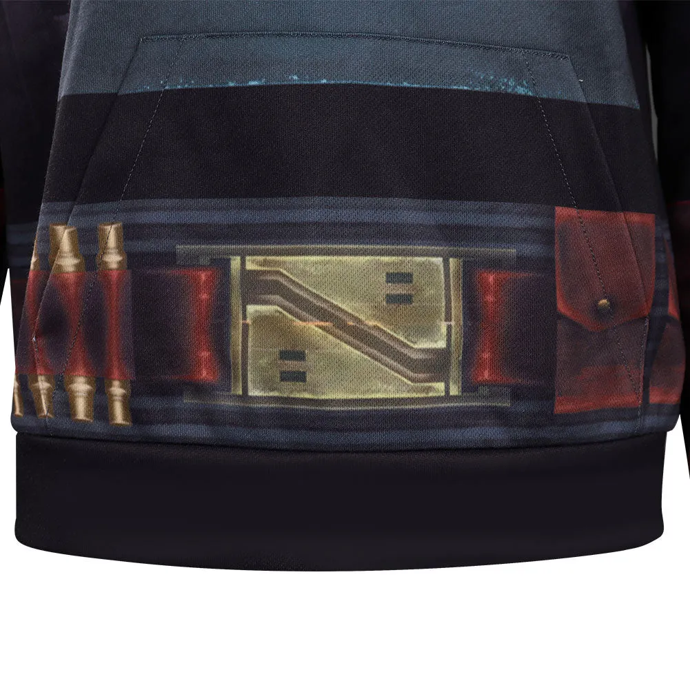 The Book of Boba Fett Cosplay Costume Hoodie Pullover Halloween Carnival Suit