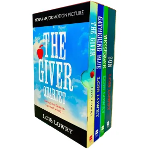The Giver Quartet Complete Series 4 Books Collection Box Set by Lois Lowry (The Giver, Gathering Blue, Messenger & Son)