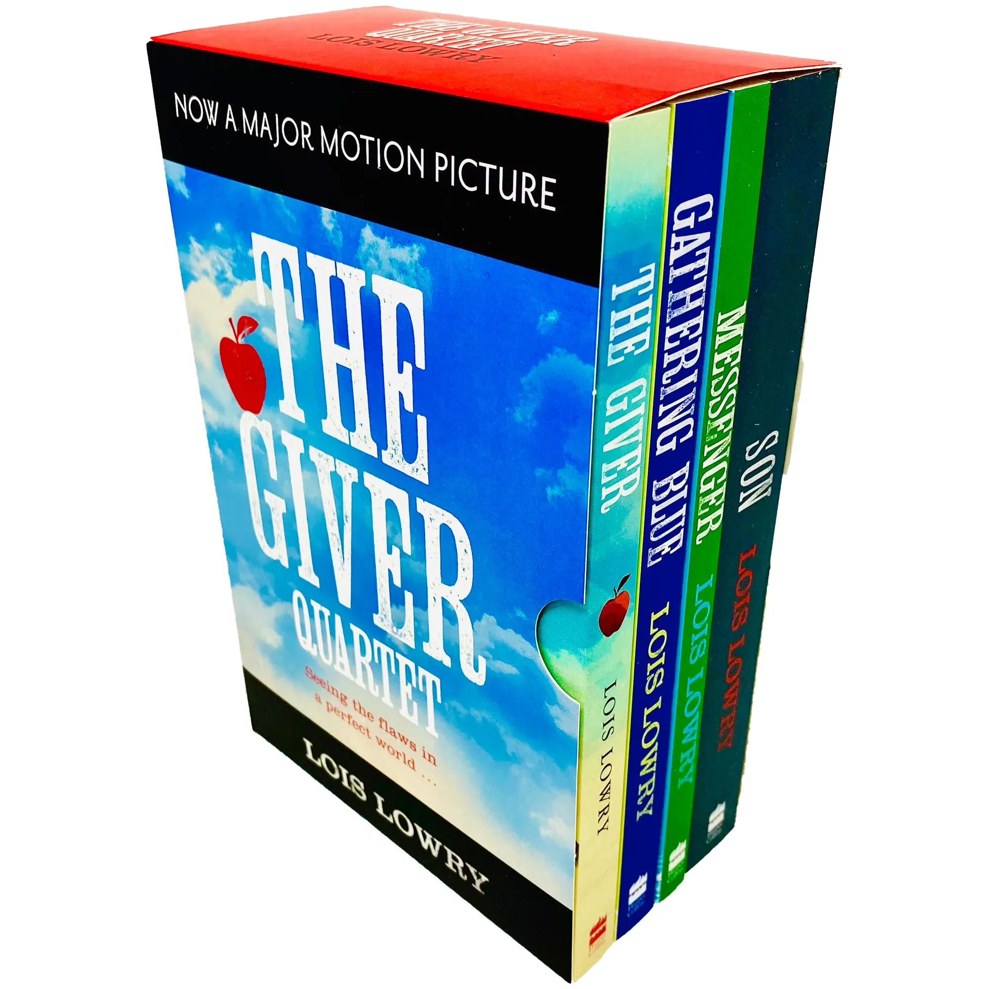 The Giver Quartet Complete Series 4 Books Collection Box Set by Lois Lowry (The Giver, Gathering Blue, Messenger & Son)